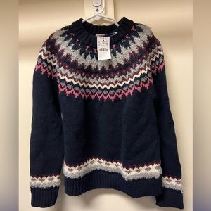 Crewcuts Girl Classic Fair Isle Sweater